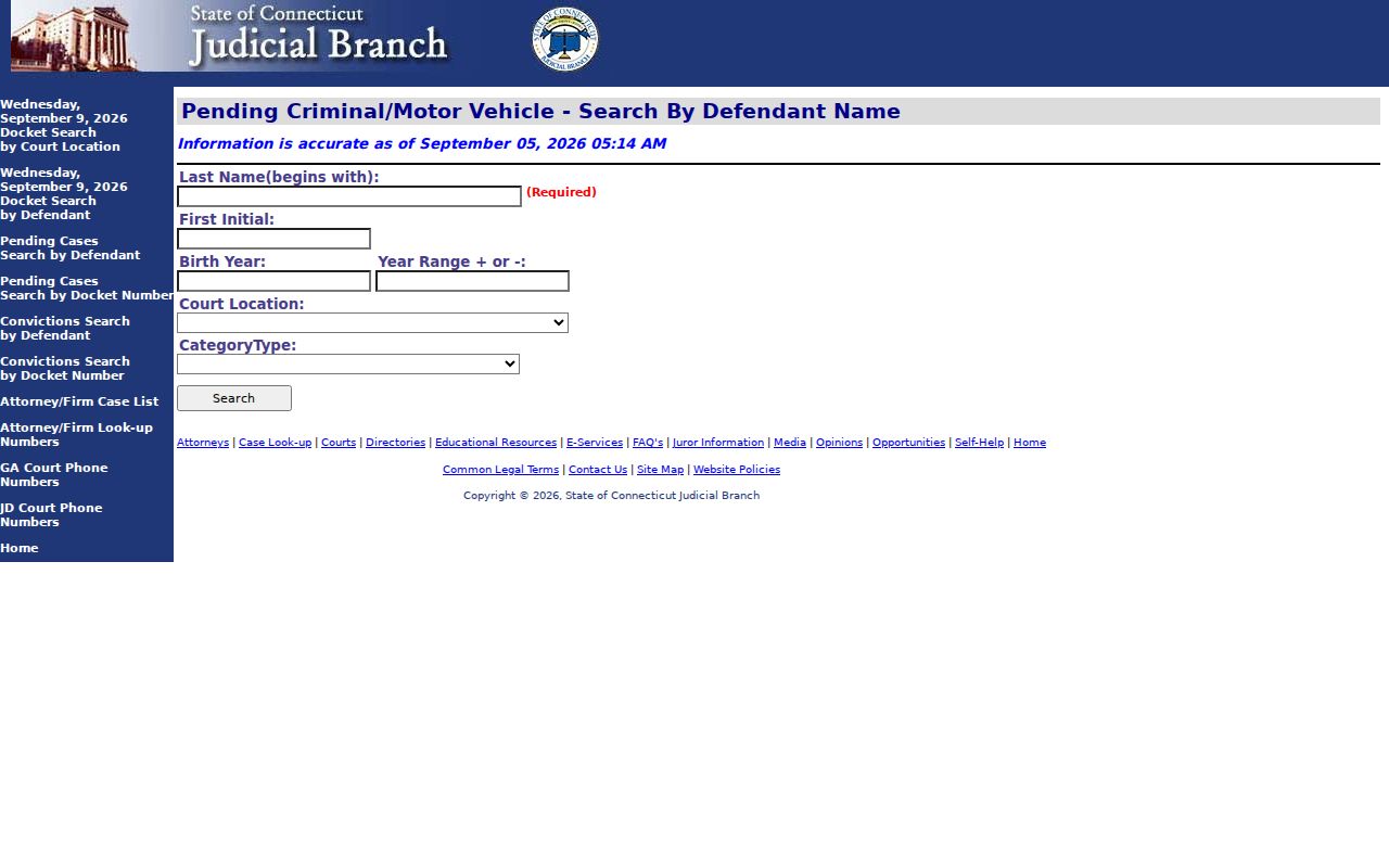 Middlesex County warrant records pending case search